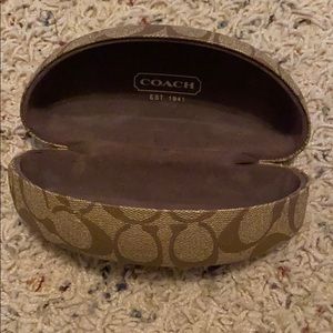 Coach sunglasses case
